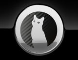 Moon Cat Fuel Cap Cover Car Sticker