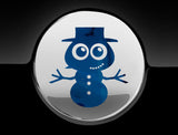 Adorable Snowman Fuel Cap Car Sticker