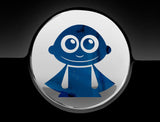 Adorable Superhero Fuel Cap Car Sticker