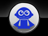 Adorable Superhero Fuel Cap Car Sticker