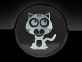 Adorable Tiger Fuel Cap Car Sticker