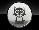 Adorable Werewolf Fuel Cap Car Sticker
