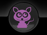Adorable Rat Fuel Cap Car Sticker