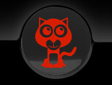 Adorable Wildcat Fuel Cap Car Sticker