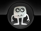 Adorable Monster Fuel Cap Car Sticker
