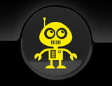 Adorable Robot Fuel Cap Car Sticker
