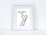 Feed Me Candy Canes Christmas Seasonal Wall Home Decor Print