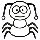 Funny Cartoon Insect Sticker