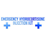 Emergency Hydrocortisone Injection Kit Sticker