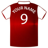 Personalised Football Shirt Sticker