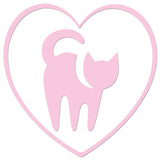 I Love My Cat Iron On HTV Transfer