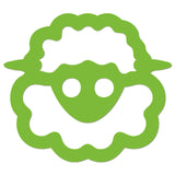 Funny Cartoon Sheep Sticker