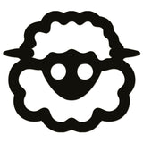 Funny Cartoon Sheep Sticker