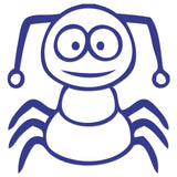 Funny Cartoon Insect Sticker