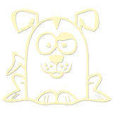 Funny Cartoon Dog Sticker