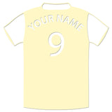 Personalised Football Shirt Sticker