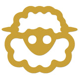 Funny Cartoon Sheep Sticker