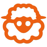 Funny Cartoon Sheep Sticker