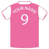 Personalised Football Shirt Sticker