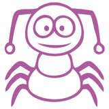 Funny Cartoon Insect Sticker