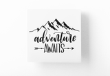 Adventure Awaits Sticker