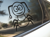 Funny Cartoon Insect Sticker