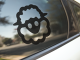 Funny Cartoon Sheep Sticker