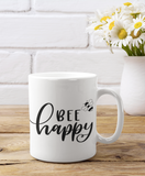 Bee Happy 2 Bumble Bee Mug