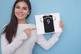 Personalised Football Shirt Sticker